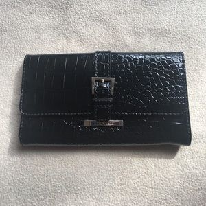 Black Patent Leather Nine West Wallet